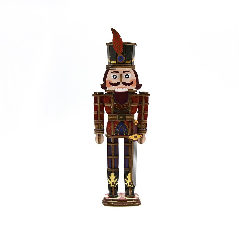 ジグズル3Dパズルシリーズ|木製くるみ割り人形|スーパーヒーリング - 木工/竹細工/ペーパークラフト - 木製 多色