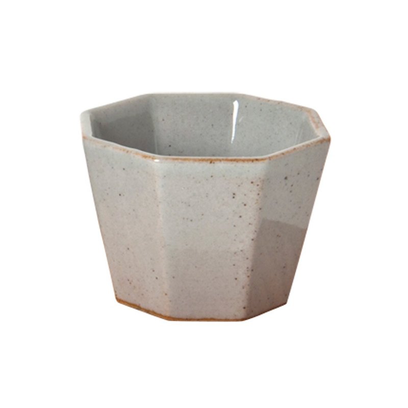 Good auspicious day HAO life_everything teacup (1 piece) - Teapots & Teacups - Pottery Gray