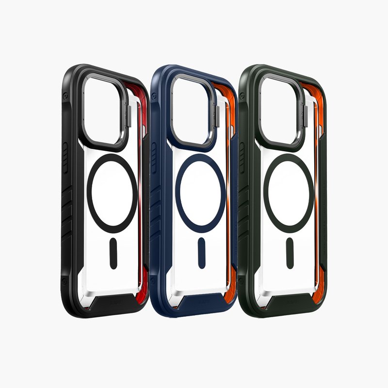 Plastic Phone Cases White - LAUT iPhone 14series CRYSTAL MATTER 3.0 Invisible Stand Top Shockproof Phone