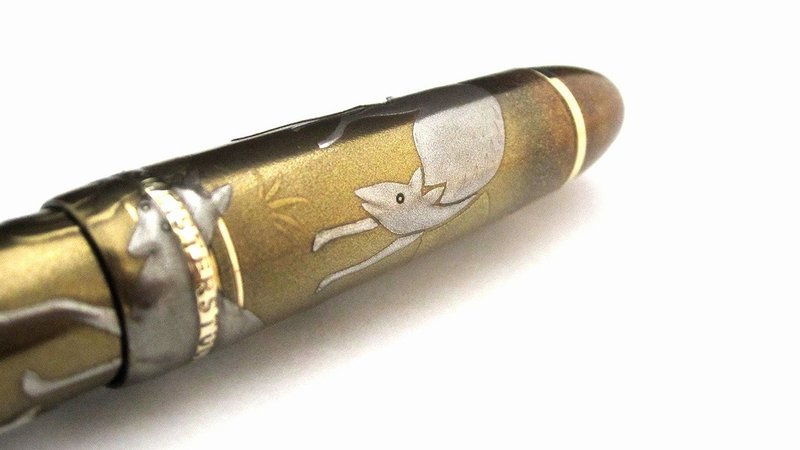 AGJ Original Maki-e Fountain pen "Deer" Montblanc Meisterstuck 149 # 32 - Other - Other Materials 