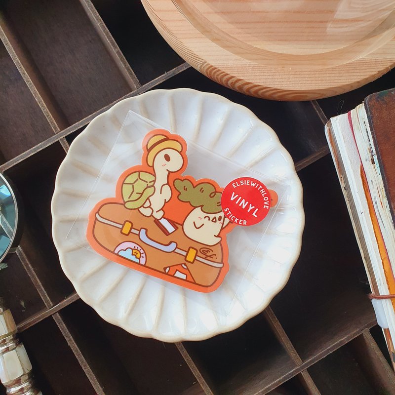 Safe Travels Vinyl Sticker - 貼紙 - 其他材質 多色