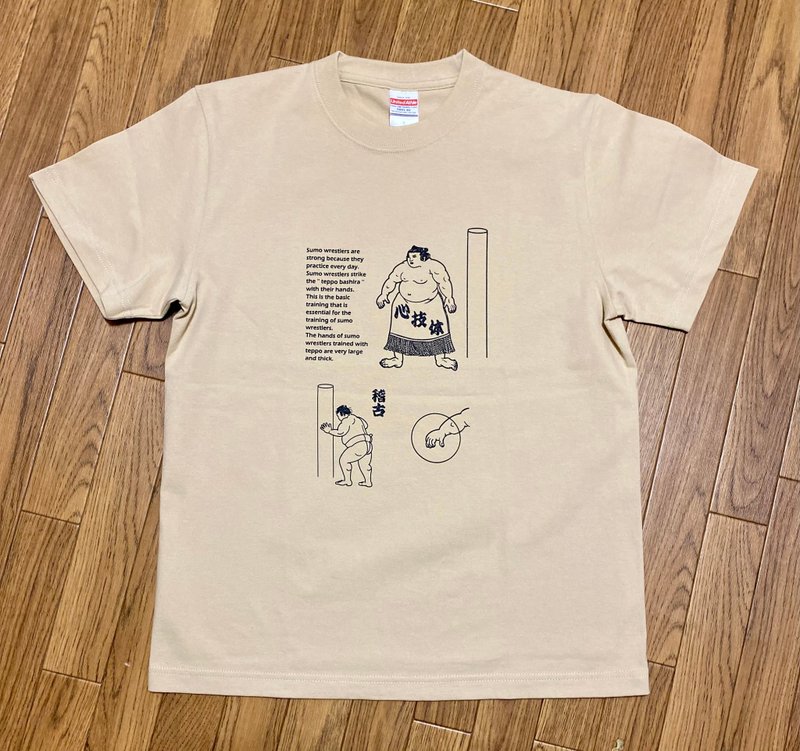 テッポウTシャツ - 女 T 恤 - 棉．麻 