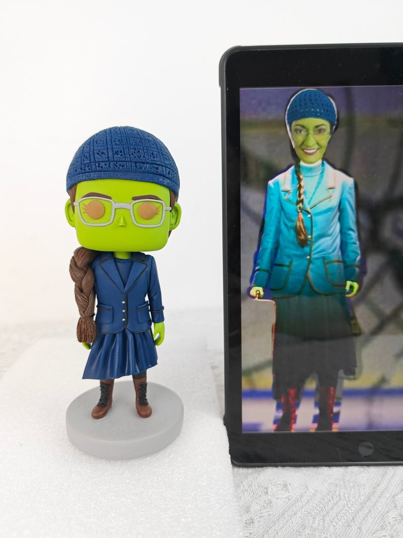 【客製化3D人像公仔】訂製手工Funko Pop男生朋友老公生日禮物 - 公仔/玩偶 - 黏土 多色