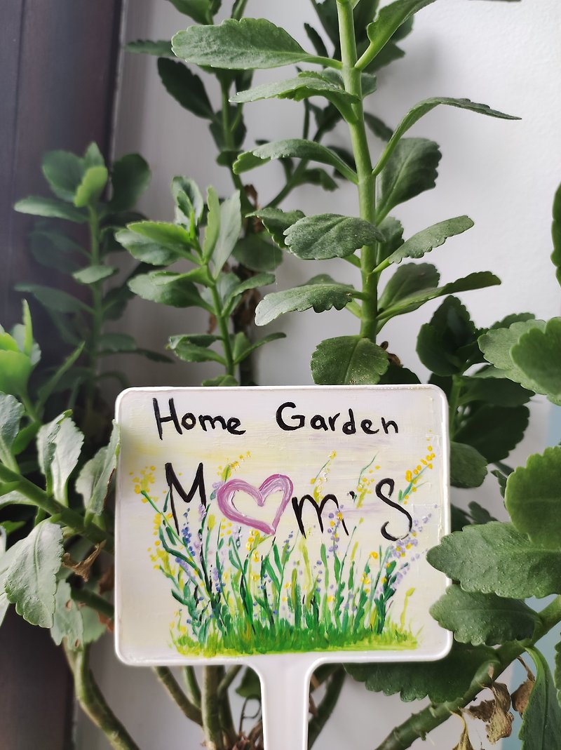 Herb garden stakes Herb labels Mother gift Gardening labels - 植栽/盆栽 - 塑膠 多色