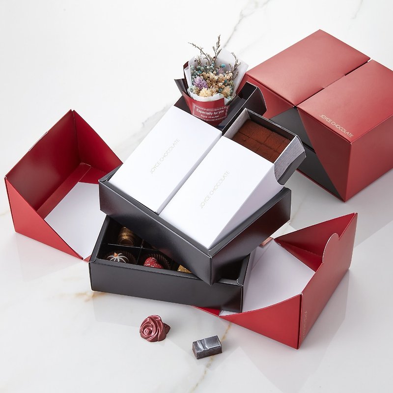 romantic flower gift box - ช็อกโกแลต - วัสดุอื่นๆ 