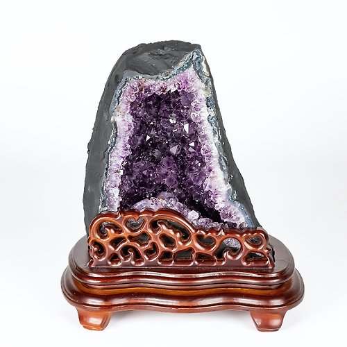 石之王 King Stones - 水晶天然石飾品、原礦 ESP 巴西小紫晶洞 412600