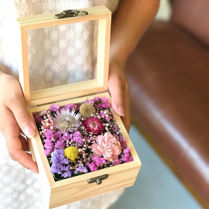 Everland Flower*GIFT*Gift Small G54 / Dry Flower Bouquet / Valentine's Day / Graduation Season / Dry Flower Box - Plants - Paper 