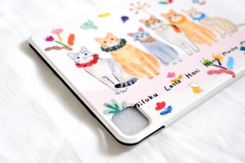 三島 モモコ 似顏繪 客製化專屬 iPad 保護套