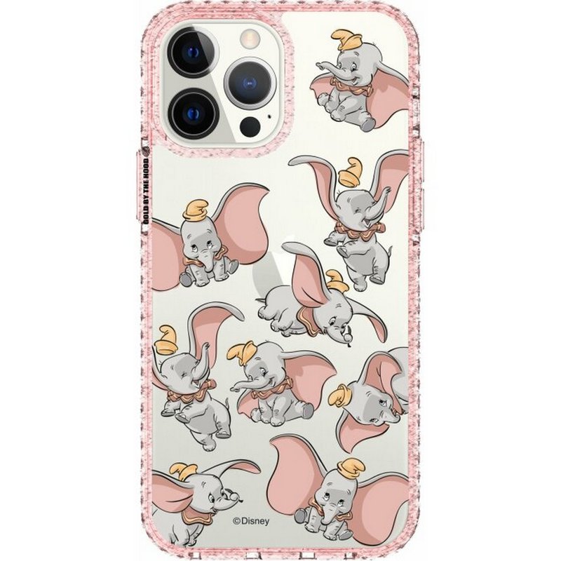 Disney Dumbo iPhone 16 Galaxy s24 Golden Case / Hybrid Plus - เคส/ซองมือถือ - พลาสติก หลากหลายสี