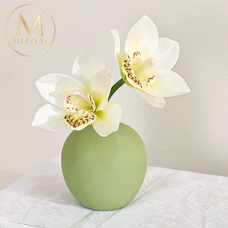 阿爾貝拉蝴蝶蘭仿真花禮 - 擺飾/家飾品 - 塑膠 金色