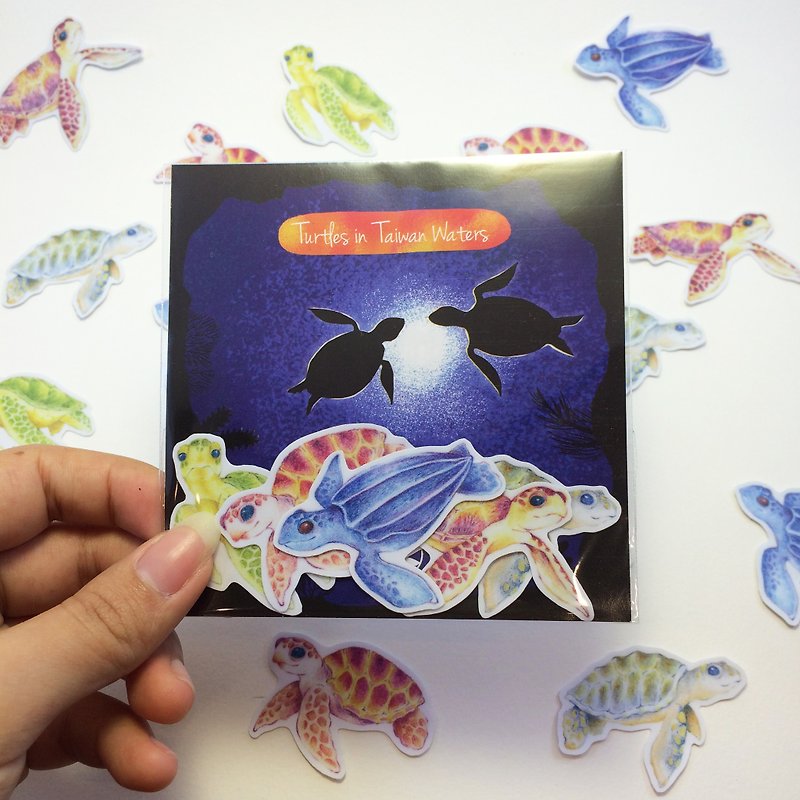 Taiwan&#39;s sea turtle sticker