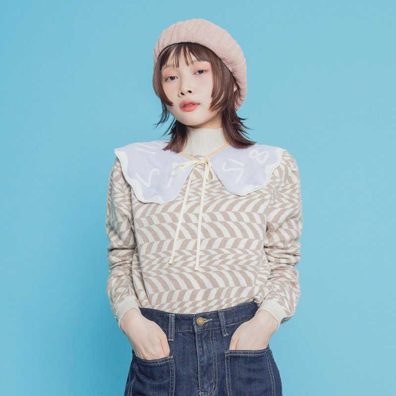 Quirky Bae Selected | 2024  Autumn Collection - Women's Sweaters - Polyester Blue