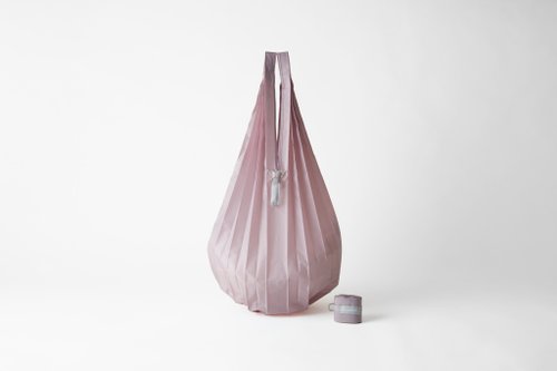 Overall 日本Shupatto Minimal 折疊環保袋 - Nude Pink