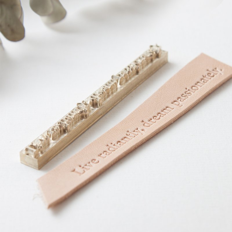 追加購入オプション - カスタム真鍮スタンプ（直接購入せず、まずデザイナーにご連絡ください） - その他 - 銅・真鍮 ゴールド