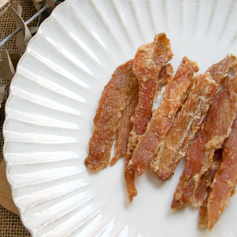 【Raw Market 肉麻吉】香酥虱目魚 - 寵物零食/肉乾 - 新鮮食材 橘色
