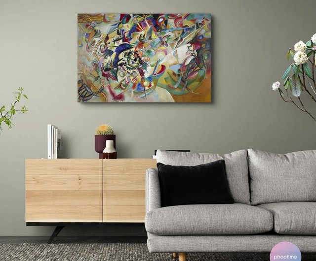 コンポジション No. 7 カンディンスキー ジクレー 額なし絵画