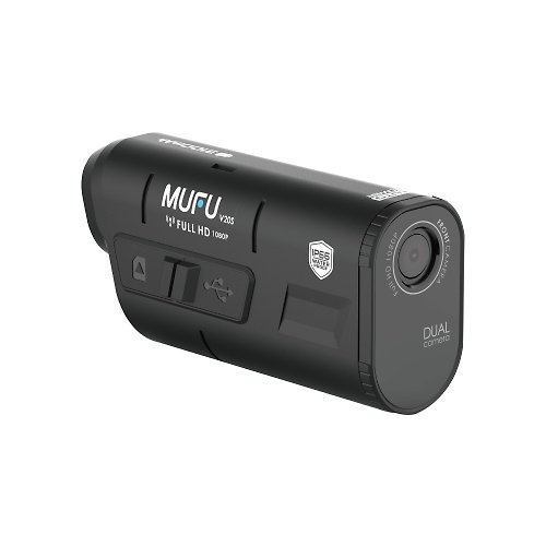 MUFU MUFU 前後雙錄機車行車記錄器 V20S二頭機 贈64G記憶卡