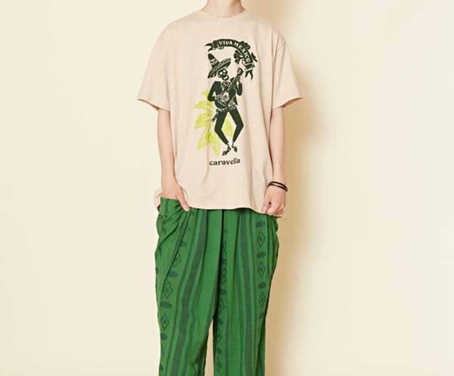 人気予約 エスニック風 個性柄トップス フリーダ メンズバージョン 全6色 Cas 2219 ショップ Saibaba Ethnique Tシャツ メンズ Pinkoi