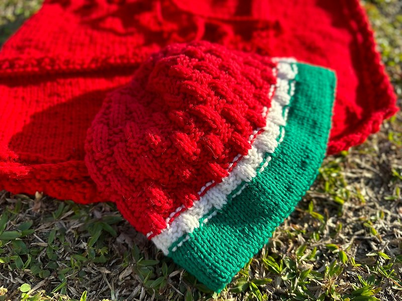 クリスマス帽子の飾り - 帽子 - ウール 多色