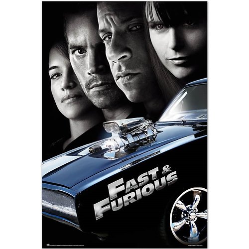 Dope 私貨 【玩命關頭4】 Fast & Furious 4 進口電影海報