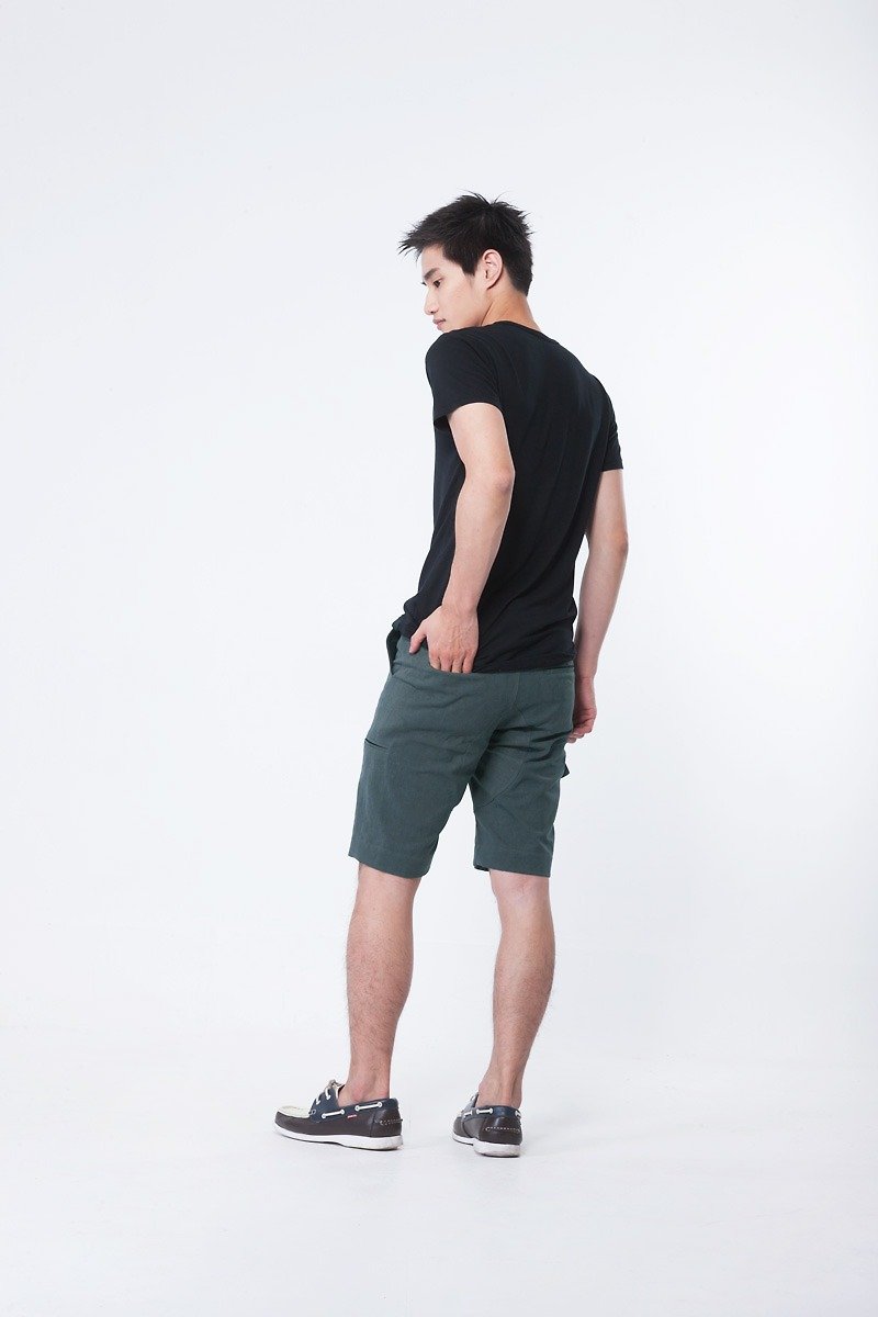 Design Pocket High Pound Seiko Shorts - Men's Pants - Cotton & Hemp 