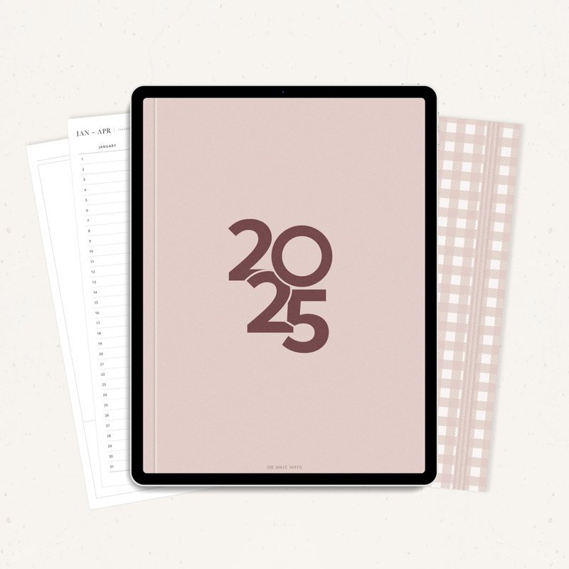 Digital Planner for Goodnotes, Notability | 4 colors - 電子手帳及素材 - 其他材質 
