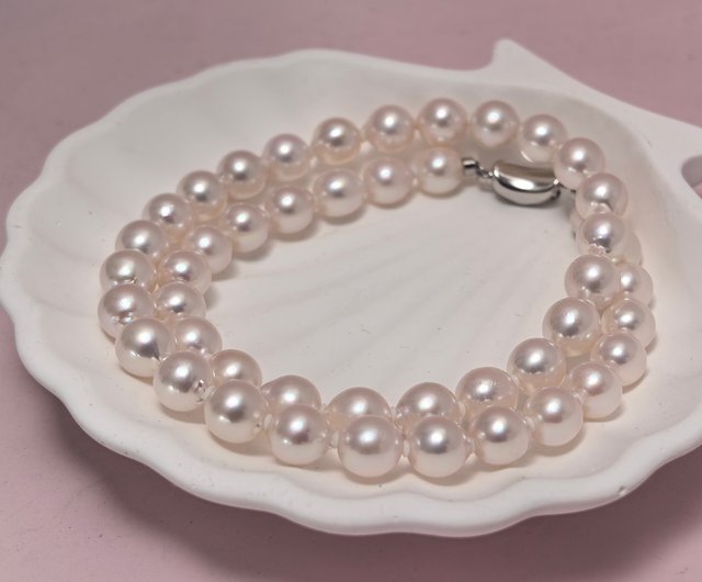 ネックレス 天然アコヤ真珠 クイーンゴールド ネックレス - ショップ