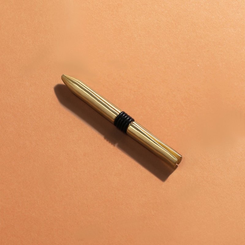 PEG : 2 mm lead holder pencil (Brass) - 鉛筆/自動鉛筆 - 其他金屬 金色
