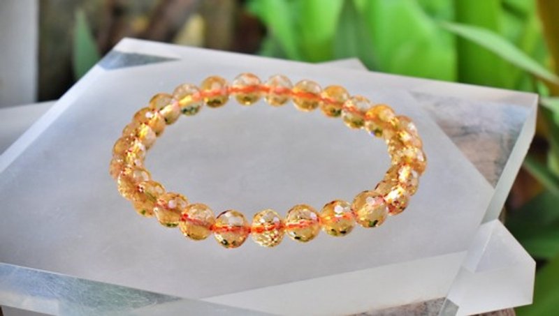 Cut ★ Citrine bracelet s1005 - Bracelets - Gemstone 