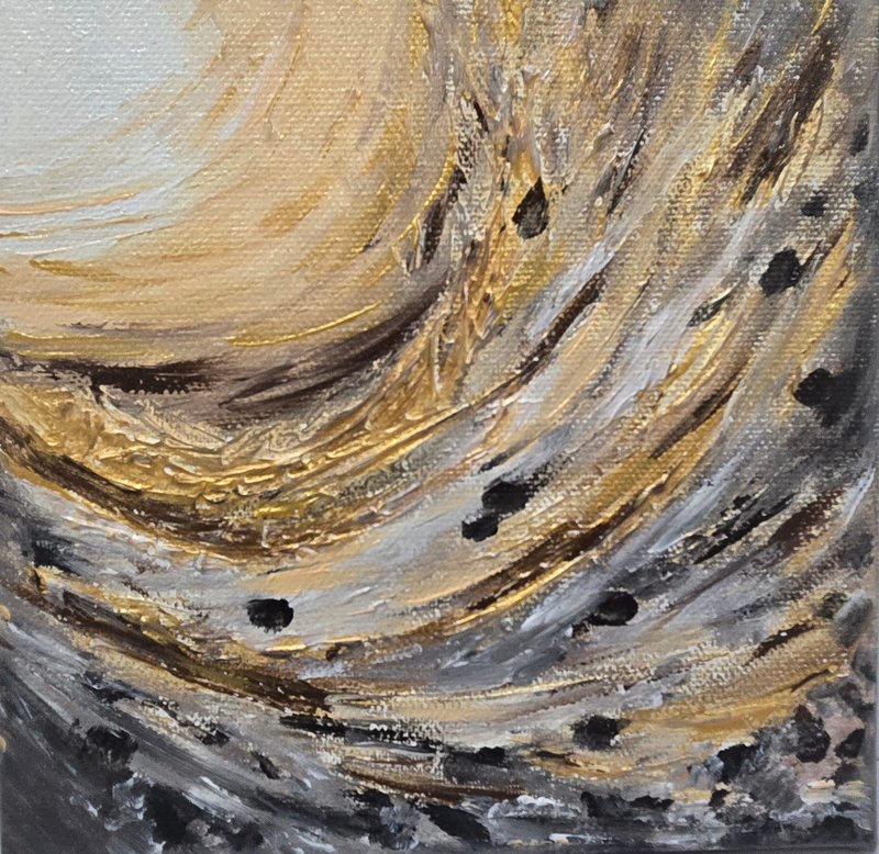 Frameless Painting Acrylic Painting / Acrylic Art / Original Hand-Painted 