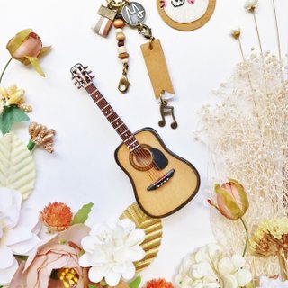 【民謠吉他】mini guitar 迷你模型吊飾 支持香港反送中