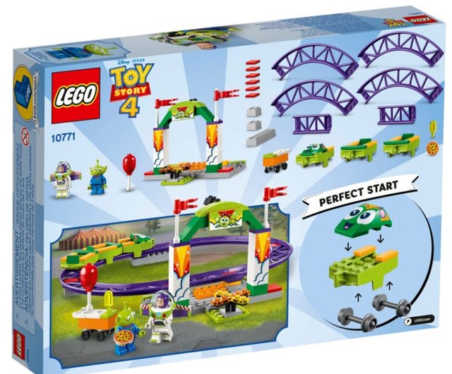 toy story lego roller coaster