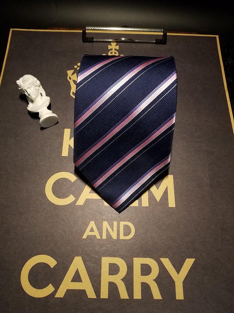 Silk striped business tie formal men's tie - Ties & Tie Clips - Silk Multicolor