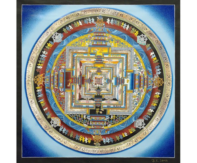 カーラチャクラ・マンダラ ― 宇宙と内的目覚めを描いた精神的な図像