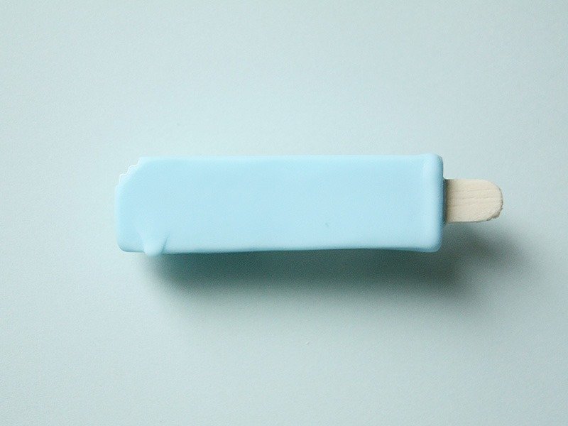 アイスバーヘアクリップ-S/grape - 髮飾 - 塑膠 藍色
