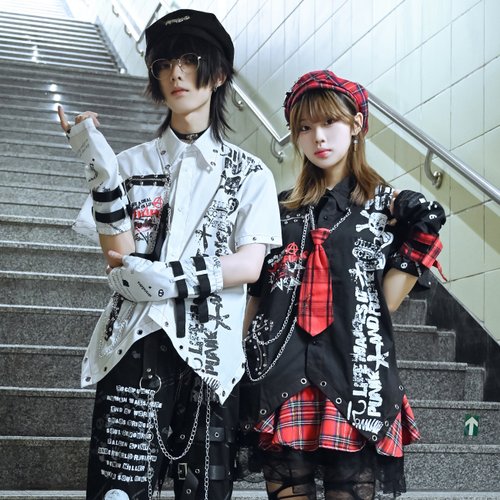 grunge punk Visual kei soul devourer arm warmer short sleeve