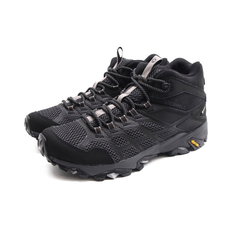MERRELL(男)MOAB FST 2 MID GTX中筒多功能健行運動鞋 男鞋-黑 - 男運動鞋/球鞋 - 防水材質 
