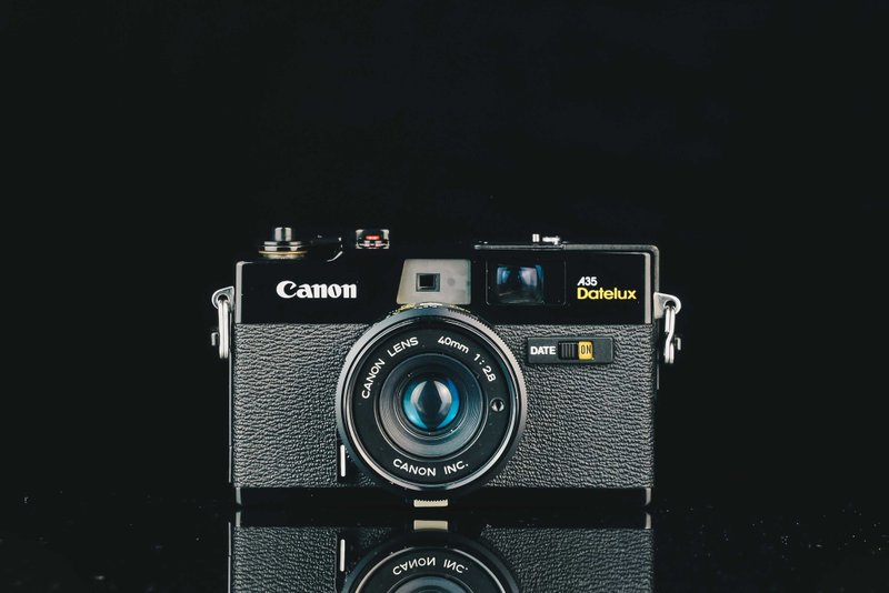Canon A35 Datelux #AD #135 film camera - กล้อง - โลหะ สีดำ