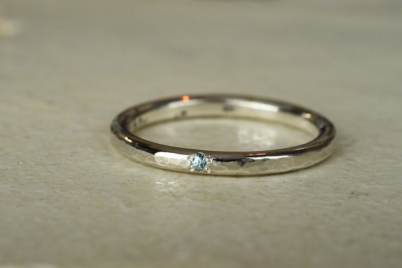 Everyday Story Blue Zircon - General Rings - Other Metals Blue