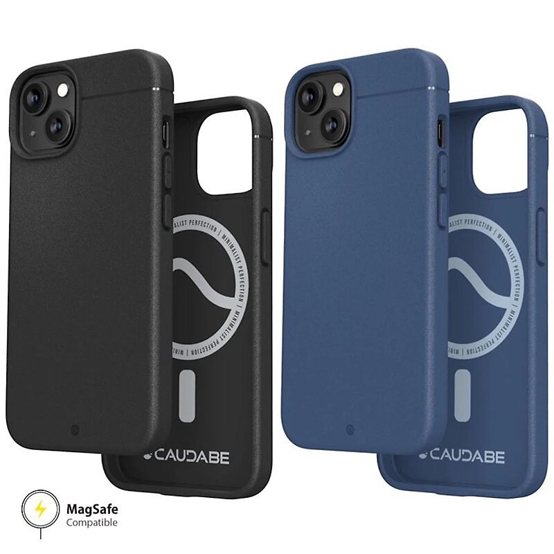 iPhone 14-US Caudabe シース MagSafe テクスチャ 衝突防止電話ケース - スマホケース - プラスチック 多色