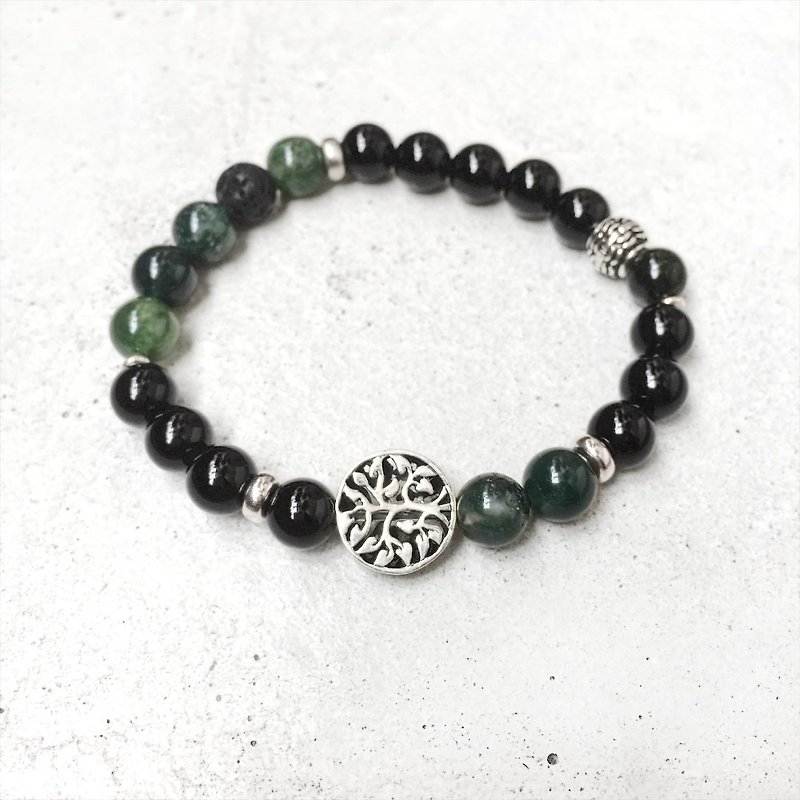 Life Tree - Natural Power (Single) (Natural Ore / Couple / Gift / Christmas Gift / Personality / Delivery / Delivery) - Bracelets - Stone 