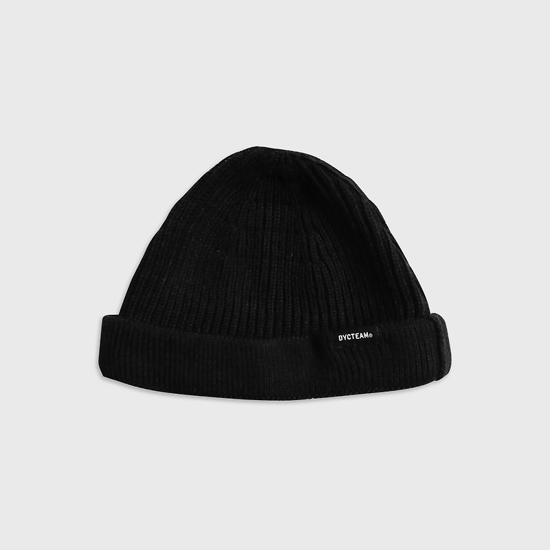DYCTEAM-Fisherman beanie (black) - Hats & Caps - Acrylic Black