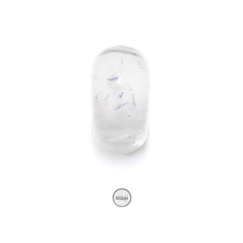 niconico Bead Code SGL01 - สร้อยข้อมือ - แก้ว ขาว