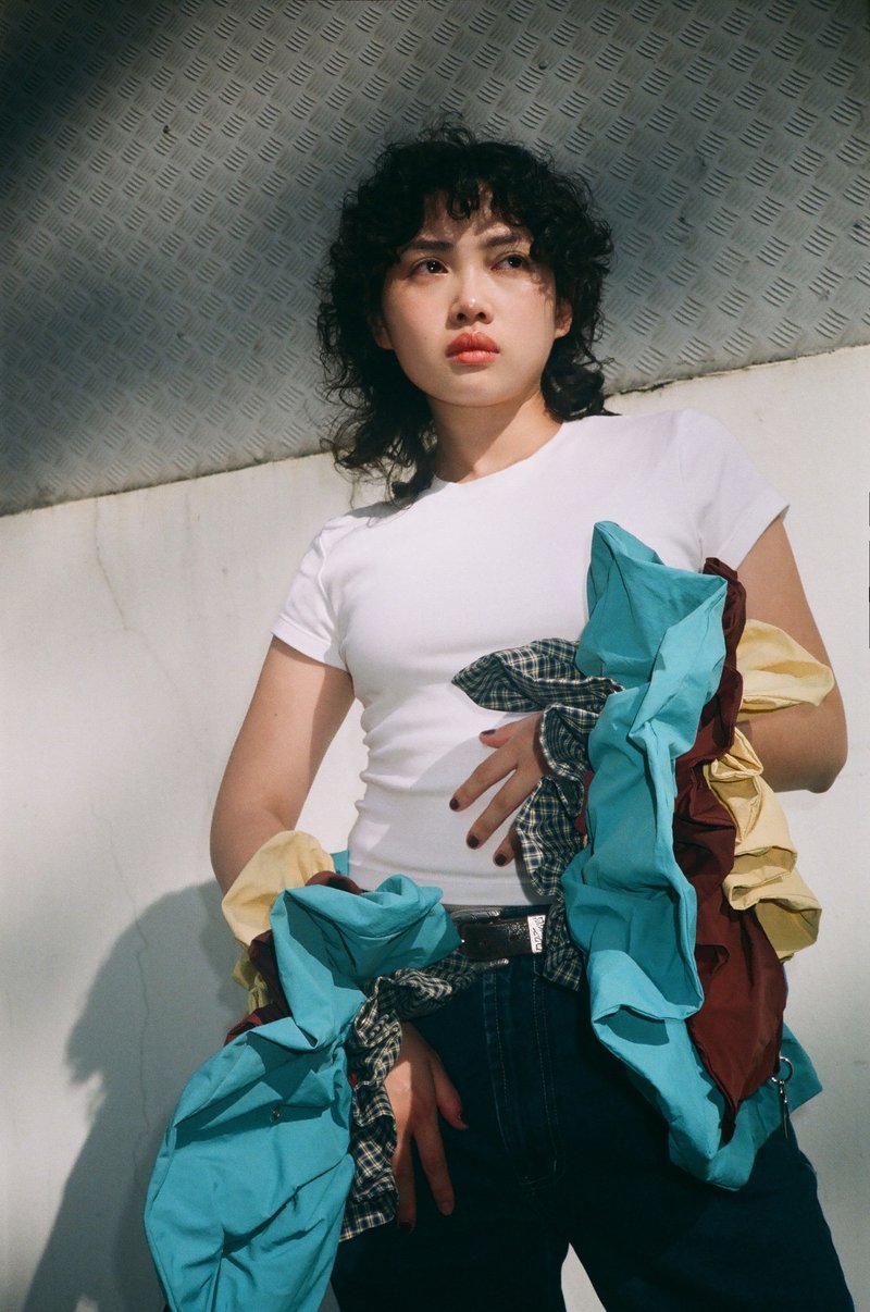 共兩色 - 購物狂四層手提袋 (淡黃/啡/藍綠色) - 手提包/手提袋 - 尼龍 多色