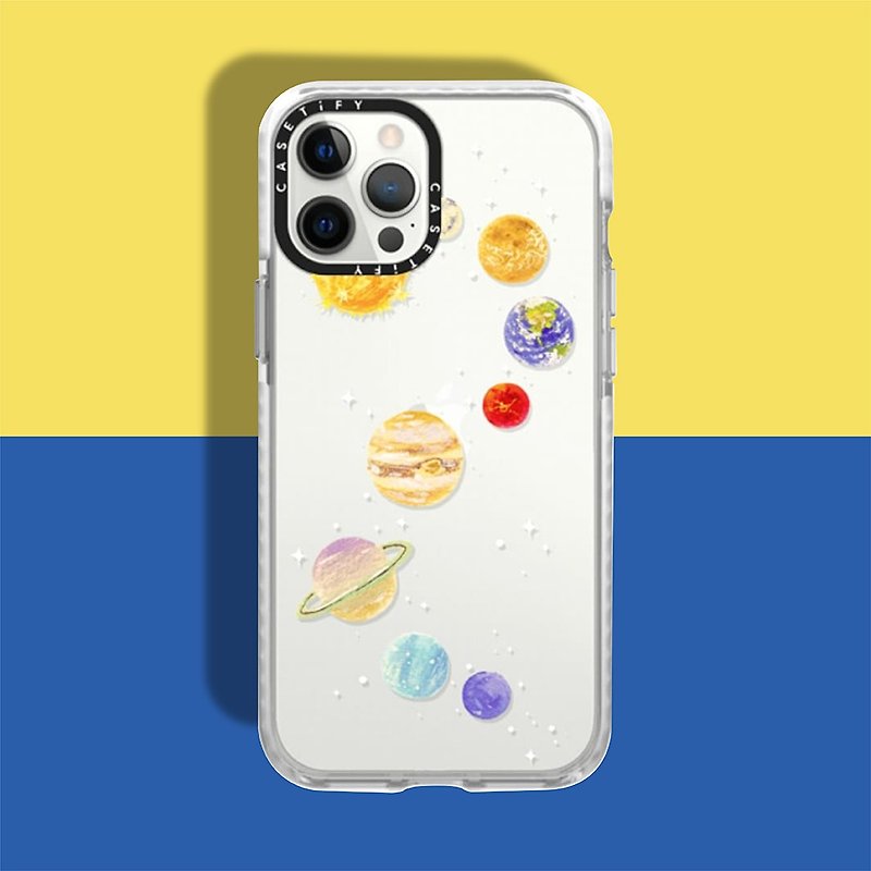 Casetify iPhone 12 Pro Max Impact Resistant Protective Case-Candy Planet - Phone Cases - Polyester Multicolor