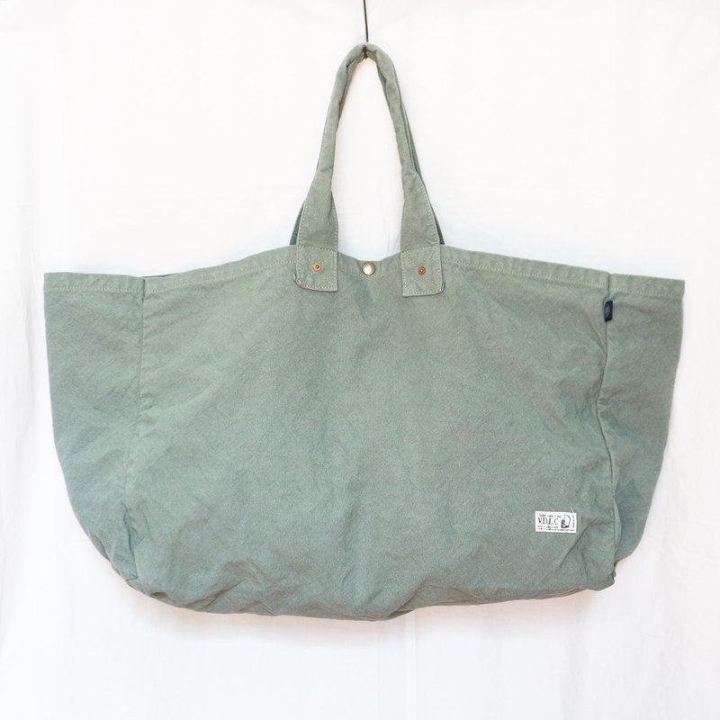 Stylist Bag [2024 Fall/Winter Limited Color: Silver-gray] (VC-15) - Messenger Bags & Sling Bags - Cotton & Hemp Green