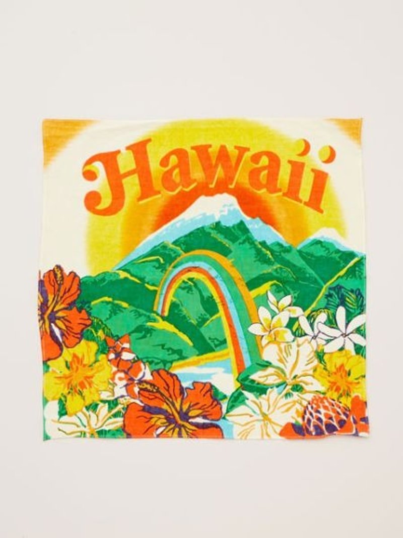 [Pre-order] ☼ Hawaii rainbow scarf / handkerchief ☼ (two-color) - Other - Paper Multicolor