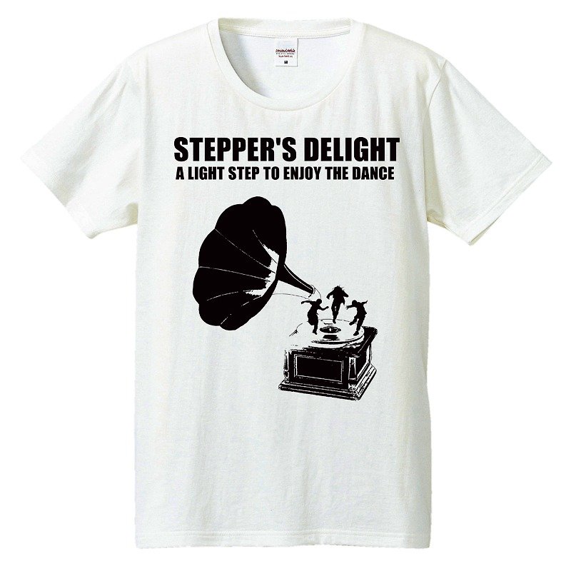 Tシャツ / STEPPER S DELIGHT - 男 T 恤 - 棉．麻 白色