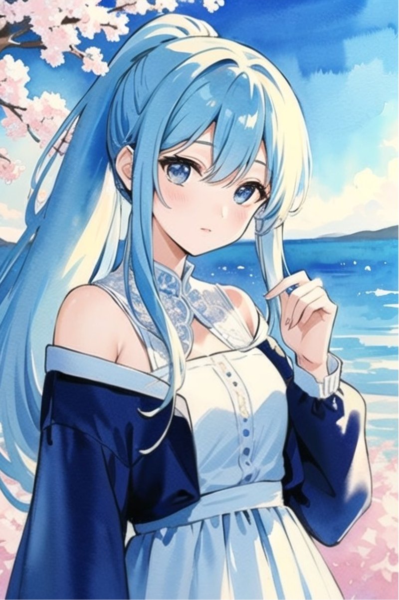 オリジナル人物ステッカー　No.140 - 貼紙 - 紙 