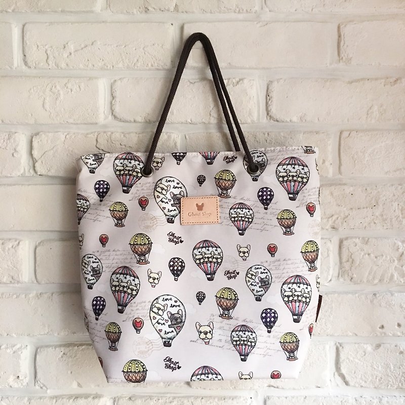 (Sold out) dream hot air balloon - afternoon bag - Handbags & Totes - Other Materials 